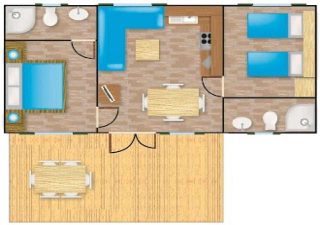 Villa Al Mare Camping - 4 Stelle Cavallino-Treporti Εξωτερικό φωτογραφία